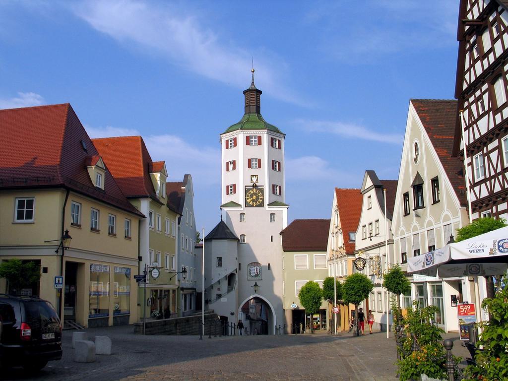 Brauereigasthof Zur Muenz Seit 1586 Hotel Guenzburg Exterior photo